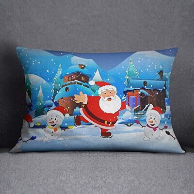 Bonamaison Decorative Cushion Cover, Polycotton, Multicolor, 35x50 Bonamaison Decorative Cushion Cover, Polycotton, Multicolor, 35x50