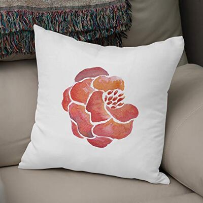 Bonamaison , Decorative Cushion Cover 50% Cotton 50% Polyester 43x43cm Designed and Manufactured in Turkey Bonamaison , Decorative Cushion Cover 50% Cotton 50% Polyester 43x43cm Designed and Manufactured in Turkey
