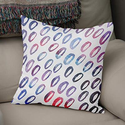Bonamaison , Decorative Cushion Cover 50% Cotton 50% Polyester 43x43cm Designed and Manufactured in Turkey Bonamaison , Decorative Cushion Cover 50% Cotton 50% Polyester 43x43cm Designed and Manufactured in Turkey