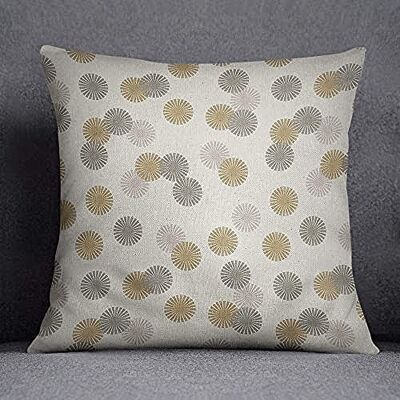 Bonamaison Decorative Cushion Cover, Cotton Polyester, Multicolor, 45x45 Bonamaison Decorative Cushion Cover, Cotton Polyester, Multicolor, 45x45