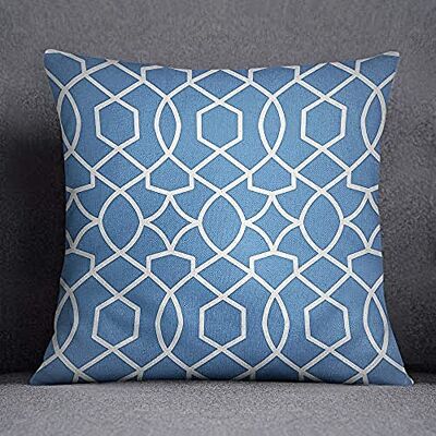 Bonamaison Decorative Cushion Cover, Cotton Polyester, Multicolor, 45X45 Bonamaison Decorative Cushion Cover, Cotton Polyester, Multicolor, 45X45