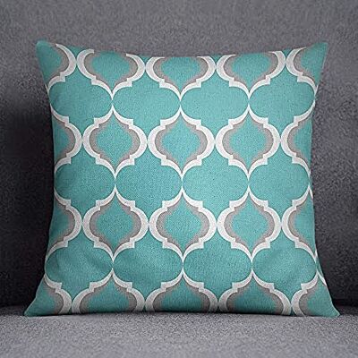 Bonamaison Decorative Cushion Cover, Polycotton, Multicolor, 45x45 Bonamaison Decorative Cushion Cover, Polycotton, Multicolor, 45x45