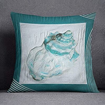 Bonamaison Decorative Cushion Cover, Cotton Polyester, Multicolor, 45X45 Bonamaison Decorative Cushion Cover, Cotton Polyester, Multicolor, 45X45