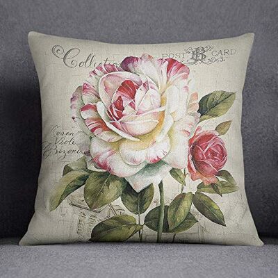 Bonamaison Decorative Cushion Cover, Polyester Cotton, Multicolor, 45X45 Bonamaison Decorative Cushion Cover, Polyester Cotton, Multicolor, 45X45