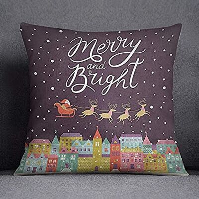 Bonamaison Decorative Cushion Cover, Cotton Polyester, Multicolor, 45X45 Bonamaison Decorative Cushion Cover, Cotton Polyester, Multicolor, 45X45