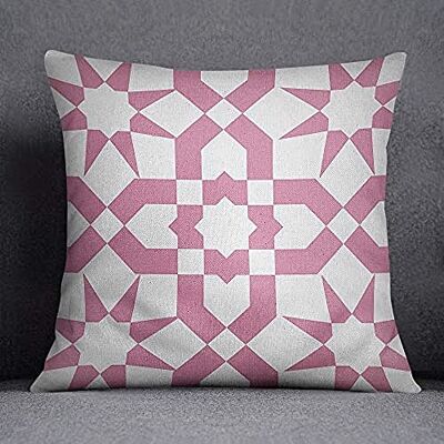 Bonamaison Decorative Cushion Cover, Cotton Polyester, Multicolor, 45x45 Bonamaison Decorative Cushion Cover, Cotton Polyester, Multicolor, 45x45