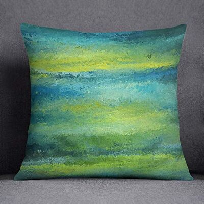 Bonamaison Decorative Cushion Cover, Cotton Polyester, Multicolor, 45X45 Bonamaison Decorative Cushion Cover, Cotton Polyester, Multicolor, 45X45
