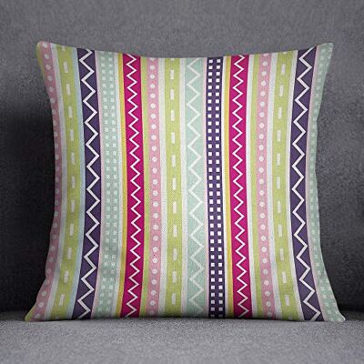 Bonamaison Decorative Cushion Cover, Cotton Polyester, Multicolor, 45x45 Bonamaison Decorative Cushion Cover, Cotton Polyester, Multicolor, 45x45