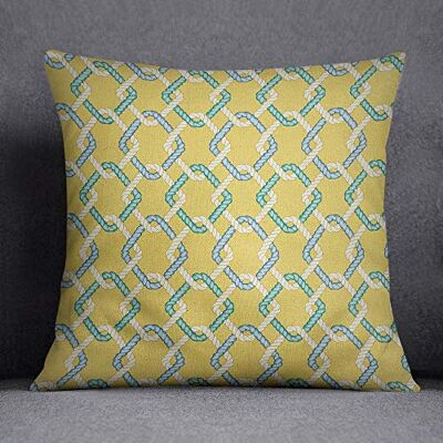 Bonamaison Decorative Cushion Cover, Cotton Polyester, Multicolor, 45x45 Bonamaison Decorative Cushion Cover, Cotton Polyester, Multicolor, 45x45