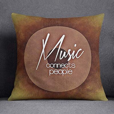 Bonamaison Decorative Cushion Cover, Cotton Polyester, Multicolor, 45x45 Bonamaison Decorative Cushion Cover, Cotton Polyester, Multicolor, 45x45