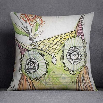 Bonamaison Decorative Cushion Cover, Cotton Polyester, Multicolor, 45X45 Bonamaison Decorative Cushion Cover, Cotton Polyester, Multicolor, 45X45