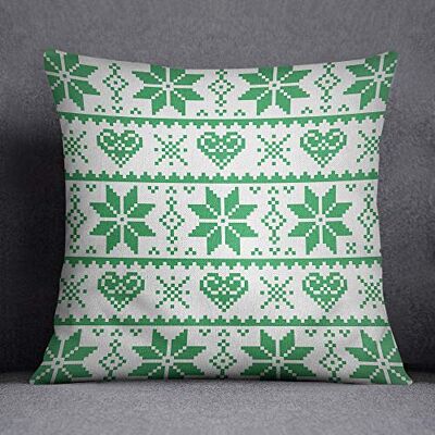 Bonamaison Decorative Cushion Cover, Cotton Polyester, Multicolor, 45x45 Bonamaison Decorative Cushion Cover, Cotton Polyester, Multicolor, 45x45