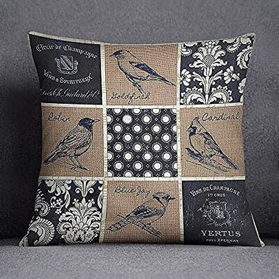 Bonamaison Decorative Cushion Cover, Cotton Polyester, Multicolor, 45X45 Bonamaison Decorative Cushion Cover, Cotton Polyester, Multicolor, 45X45