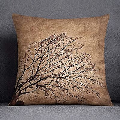Bonamaison Decorative Cushion Cover, Cotton Polyester, Multicolor, 45x45 Bonamaison Decorative Cushion Cover, Cotton Polyester, Multicolor, 45x45