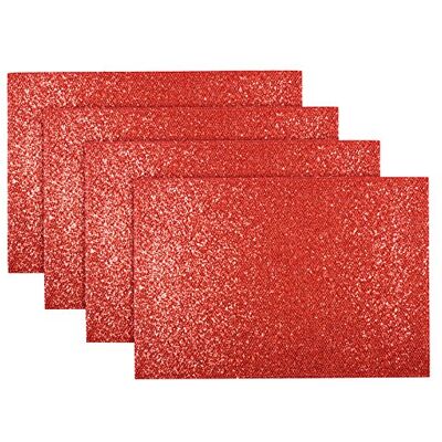 XS-Stock.com Ltd - Sparkle Placemats - Red - Placemats XS-Stock.com Ltd - Sparkle Placemats - Red - Placemats