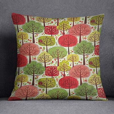 Bonamaison Decorative Cushion Cover, Cotton Polyester, Multicolor, 45X45 Bonamaison Decorative Cushion Cover, Cotton Polyester, Multicolor, 45X45