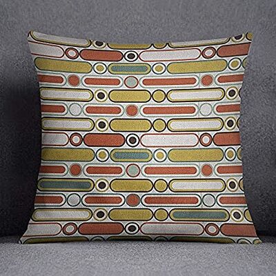 Bonamaison Decorative Cushion Cover, Cotton Polyester, Multicolor, 45x45 Bonamaison Decorative Cushion Cover, Cotton Polyester, Multicolor, 45x45