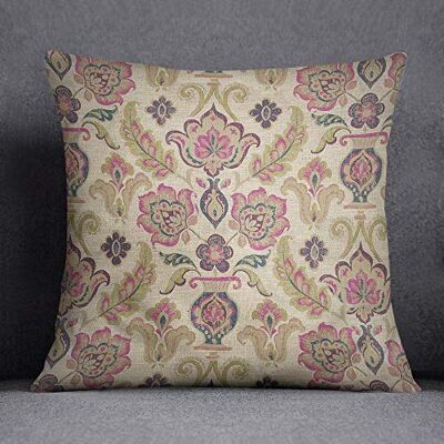 Bonamaison Decorative Cushion Cover, Cotton Polyester, Multicolor, 45X45 Bonamaison Decorative Cushion Cover, Cotton Polyester, Multicolor, 45X45