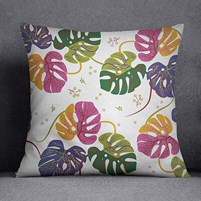 Bonamaison Decorative Cushion Cover, Cotton Polyester, Multicolor, 45x45 Bonamaison Decorative Cushion Cover, Cotton Polyester, Multicolor, 45x45