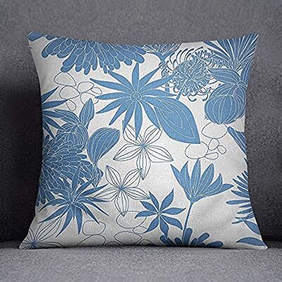 Bonamaison Decorative Cushion Cover, Cotton Polyester, Multicolor, 45X45 Bonamaison Decorative Cushion Cover, Cotton Polyester, Multicolor, 45X45