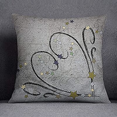 Bonamaison Decorative Cushion Cover, Cotton Polyester, Multicolor, 45x45 Bonamaison Decorative Cushion Cover, Cotton Polyester, Multicolor, 45x45