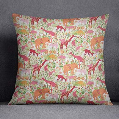 Bonamaison Decorative Cushion Cover, Cotton Polyester, Multicolor, 45X45 Bonamaison Decorative Cushion Cover, Cotton Polyester, Multicolor, 45X45