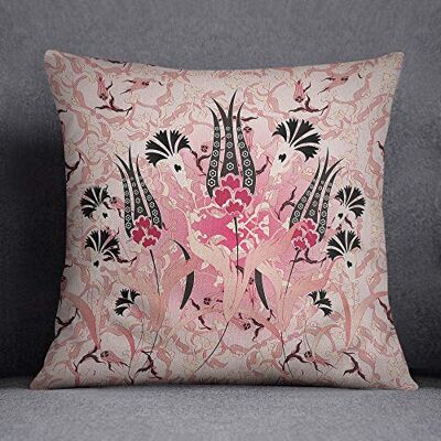Bonamaison Decorative Cushion Cover, Polyester Cotton, Multicolor, 45X45 Bonamaison Decorative Cushion Cover, Polyester Cotton, Multicolor, 45X45