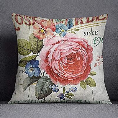 Bonamaison Decorative Cushion Cover, Cotton Polyester, Multicolor, 45X45 Bonamaison Decorative Cushion Cover, Cotton Polyester, Multicolor, 45X45