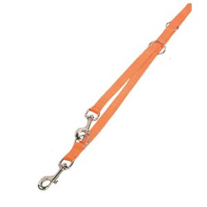 Nobby Classic Dogs Training Leash, 2 m Length x 10 mm Width, Orange