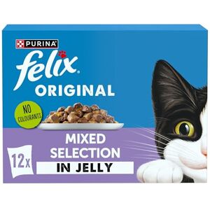 Felix Original Mixed Selection in Jelly - 12 x 85 g - Cat Food Felix Original Mixed Selection in Jelly - 12 x 85 g - Cat Food