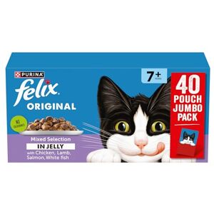 Felix - Original Senior 7+ Mixed Selection - Cat Food Felix - Original Senior 7+ Mixed Selection - Cat Food