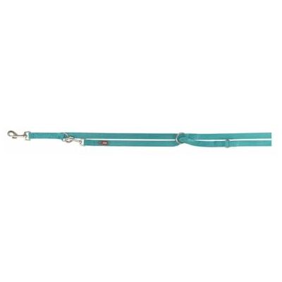 TRIXIE Premium V-lead, M–L: 2,00 m/20 mm, aqua TRIXIE Premium V-lead, M–L: 2,00 m/20 mm, aqua