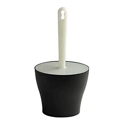 United Linda Cat Litter Shovel with Holder, Black United Linda Cat Litter Shovel with Holder, Black