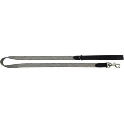 JACK AND VANILLA , Dog Lead, Quebec Model, Black, Size 20 mm x 120 cm JACK AND VANILLA , Dog Lead, Quebec Model, Black, Size 20 mm x 120 cm
