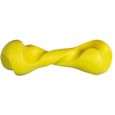 Jack and Vanilla Yellow Dog Toy - Rubber Chew with Chicken Scent & Flavor Jack and Vanilla Yellow Dog Toy - Rubber Chew with Chicken Scent & Flavor
