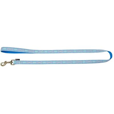 JACK AND VANILLA , Ibiza Dog Lead, Azure, Size L, 20 mm x 120 cm JACK AND VANILLA , Ibiza Dog Lead, Azure, Size L, 20 mm x 120 cm