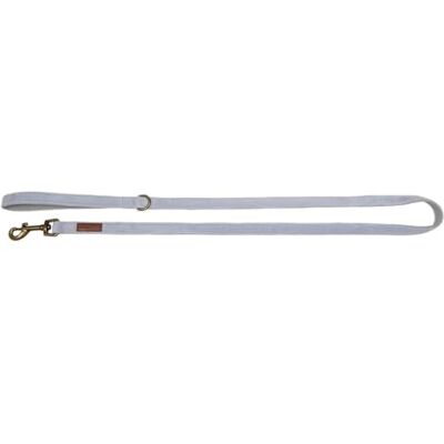 JACK AND VANILLA , Velvet Dog Lead Smoke Small 10mm x 120cm JACK AND VANILLA , Velvet Dog Lead Smoke Small 10mm x 120cm