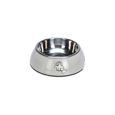 Karlie Simons Cat Bowl, Plastic, Light Grey, 160 ml, 14 x 14 x 4.5 cm Karlie Simons Cat Bowl, Plastic, Light Grey, 160 ml, 14 x 14 x 4.5 cm