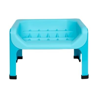 Fluff Trough The Elevated Dog Bowl Feeder For Healthy Posture & Digestion, Minimizes Neck Strain, Ideal for Flat-Faced Pets, Vet Recommended, Dishwasher Safe, Teal Fluff Trough The Elevated Dog Bowl Feeder For Healthy Posture & Digestion, Minimizes Neck Strain, Ideal for Flat-Faced Pets, Vet Recommended, Dishwasher Safe, Teal