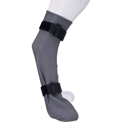 TRIXIE 19432 Protective Silicone Sock M: 8 cm/35 cm, Grey Fits front and rear paws reliably keeps wounds and dressings dry and clean in everyday life TRIXIE 19432 Protective Silicone Sock M: 8 cm/35 cm, Grey Fits front and rear paws reliably keeps wounds and dressings dry and clean in everyday life