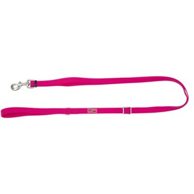 JACK AND VANILLA , Ergonomic Adjustable Dog Lead, Secure Carabiner, Fuchsia Design, Optimal Comfort for Walks, One Size (U), Fuchsia Colour, Sport Expedition Model JACK AND VANILLA , Ergonomic Adjustable Dog Lead, Secure Carabiner, Fuchsia Design, Optimal Comfort for Walks, One Size (U), Fuchsia Colour, Sport Expedition Model