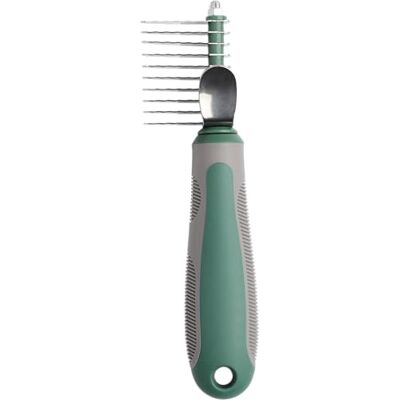 Wau Miau Dog & Cat Coarse Fur Comb Detangling Comb with 10 Prongs Undercoat Comb for Gentle Detangling & Thinning Pet Comb for Long Hair & Dense Fur Metal Pet Hair Comb Wau Miau Dog & Cat Coarse Fur Comb Detangling Comb with 10 Prongs Undercoat Comb for Gentle Detangling & Thinning Pet Comb for Long Hair & Dense Fur Metal Pet Hair Comb