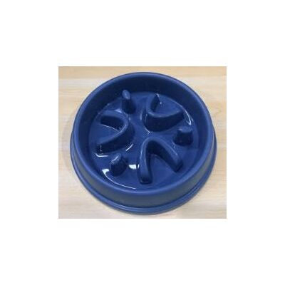 VINATO Anti Swallow Dog Bowl, Anti Swallow Bowl Anti-Slip Puzzle, Slow Feeder Slow Feeder Puzzle for Small and Medium Dogs, Blue VINATO Anti Swallow Dog Bowl, Anti Swallow Bowl Anti-Slip Puzzle, Slow Feeder Slow Feeder Puzzle for Small and Medium Dogs, Blue