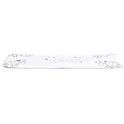 Dehner Premium Lovely Cat Window Mat Siesta Approx. 90 x 25 x 1 cm Polyester White Dehner Premium Lovely Cat Window Mat Siesta Approx. 90 x 25 x 1 cm Polyester White