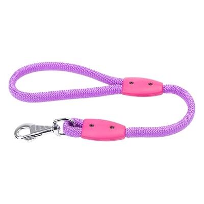 Ferplast SPORT Dog Lead, in Nylon Cord with Metal Snap Hook, Handle for Safe Control, Length 60 cm, Thickness 13 mm, Purple Ferplast SPORT Dog Lead, in Nylon Cord with Metal Snap Hook, Handle for Safe Control, Length 60 cm, Thickness 13 mm, Purple