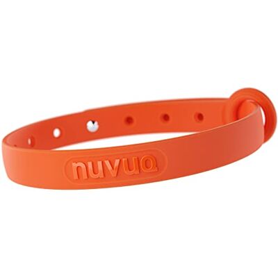 Nuvuq Comfortable, Soft and Light Cat Collar with Breakaway Snap Button (Tangerine Orange) Nuvuq Comfortable, Soft and Light Cat Collar with Breakaway Snap Button (Tangerine Orange)
