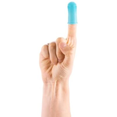 Animal House Set of 2 Silicone Finger Brushes for Dogs Advanced Dental Care for Your Loyal Friend Ideal for Small Dogs Thimble for Effective Teeth Cleaning Animal House Set of 2 Silicone Finger Brushes for Dogs Advanced Dental Care for Your Loyal Friend Ideal for Small Dogs Thimble for Effective Teeth Cleaning