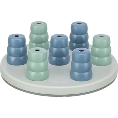 TRIXIE Dog Activity Mini Solitaire, 20 cm, white/blue TRIXIE Dog Activity Mini Solitaire, 20 cm, white/blue