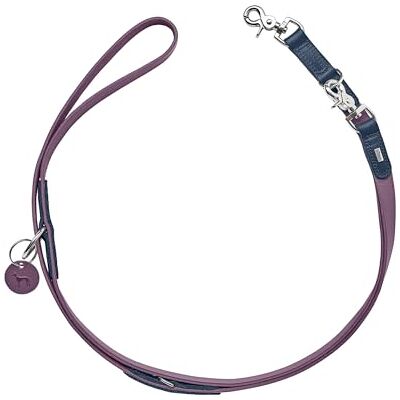 HUNTER Dog Lead - Lemvig 15/200 - Soft Leather, Adjustable, Made in Germany HUNTER Dog Lead - Lemvig 15/200 - Soft Leather, Adjustable, Made in Germany