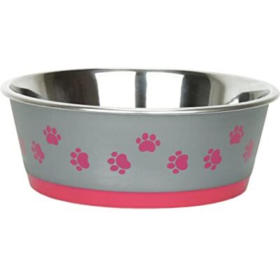 CLASSIC Pet Products Hybrid Prima Dog Bowl, 1500ml, Pink CLASSIC Pet Products Hybrid Prima Dog Bowl, 1500ml, Pink